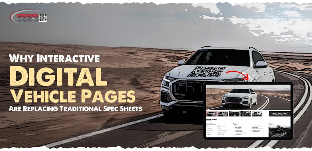 Why Interactive Digital Vehicle Pages Are Replacing Traditional Spec Sheets